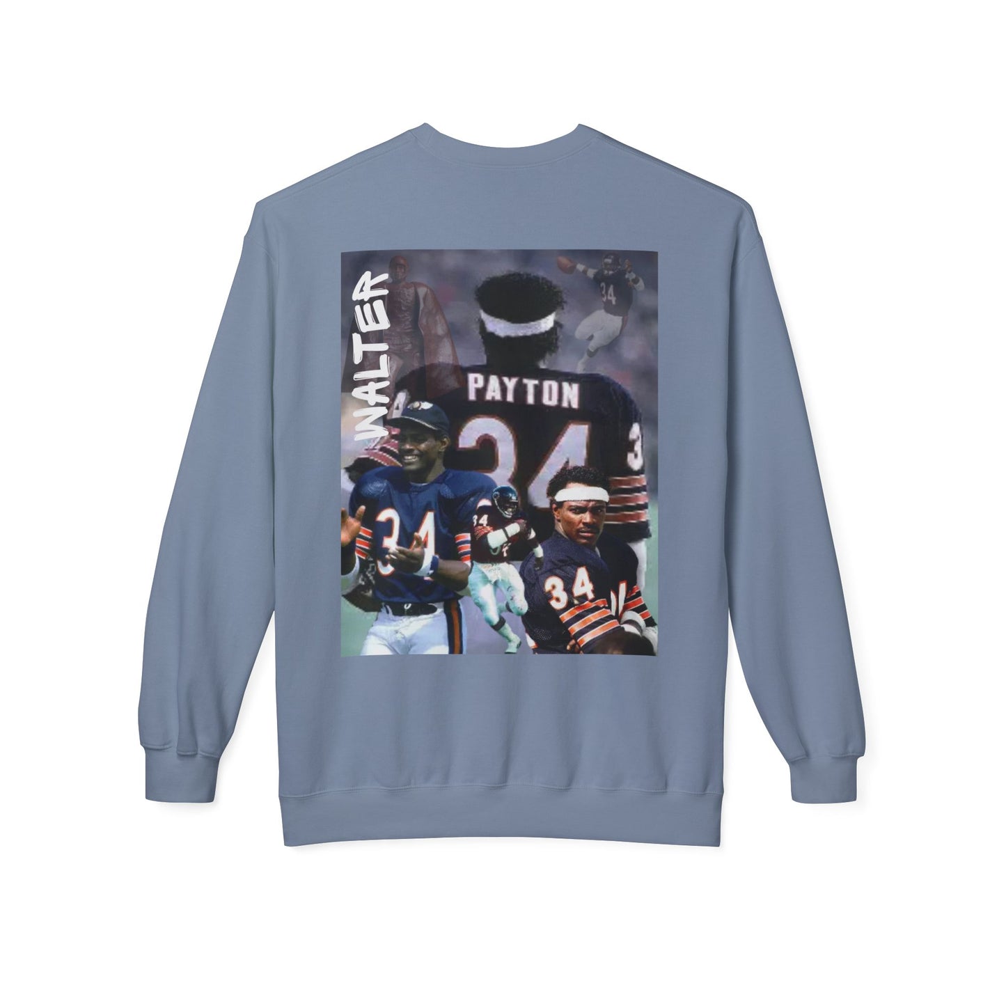 Walter Payton Tribute Crewneck Sweatshirt - Unisex Midweight Fleece