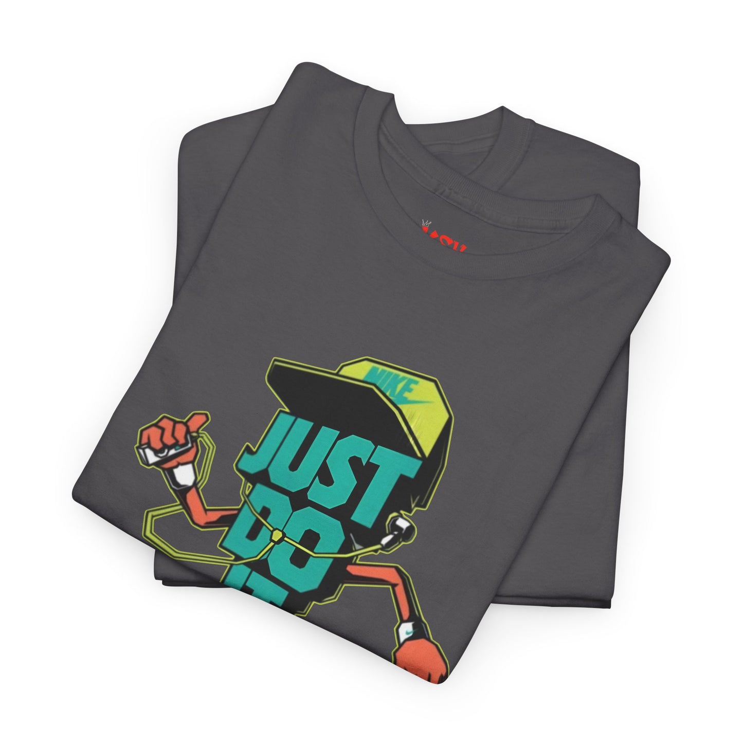 Just Do It Skate Tee — Retro Graphic Skateboard T‑Shirt