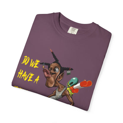 Don’t Be a Menace Graphic T-Shirt — “Do We Have a Problem?” Urban Cartoon Streetwear