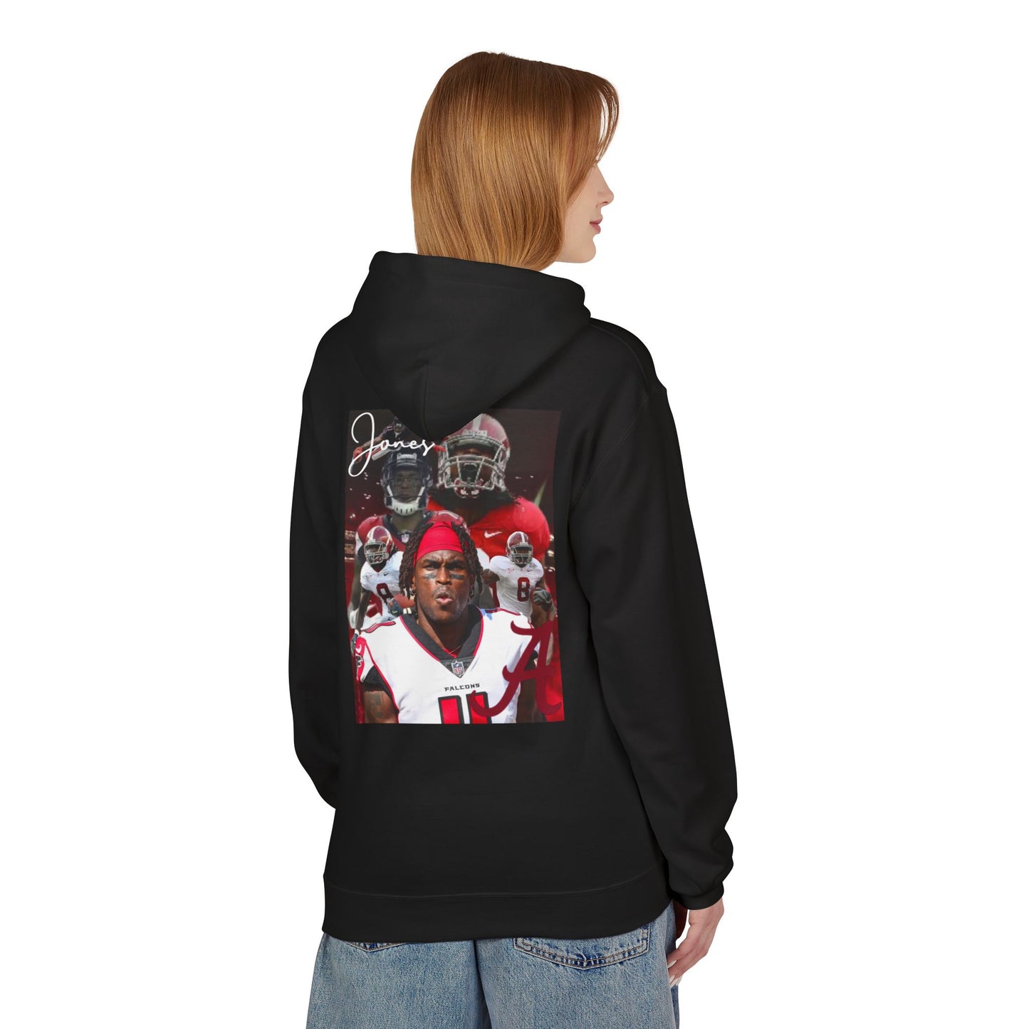 Julio Jones Custom Hoodie — 'Keywear' Signature Graphic Football Player Pullover