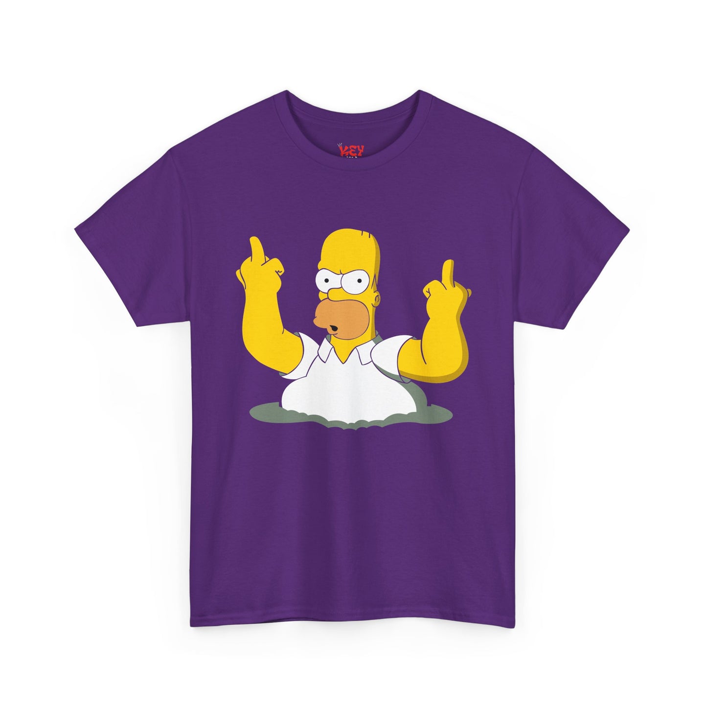 Homer Double Middle Fingers T-shirt
