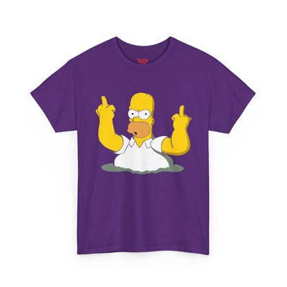 Homer Double Middle Fingers T-shirt