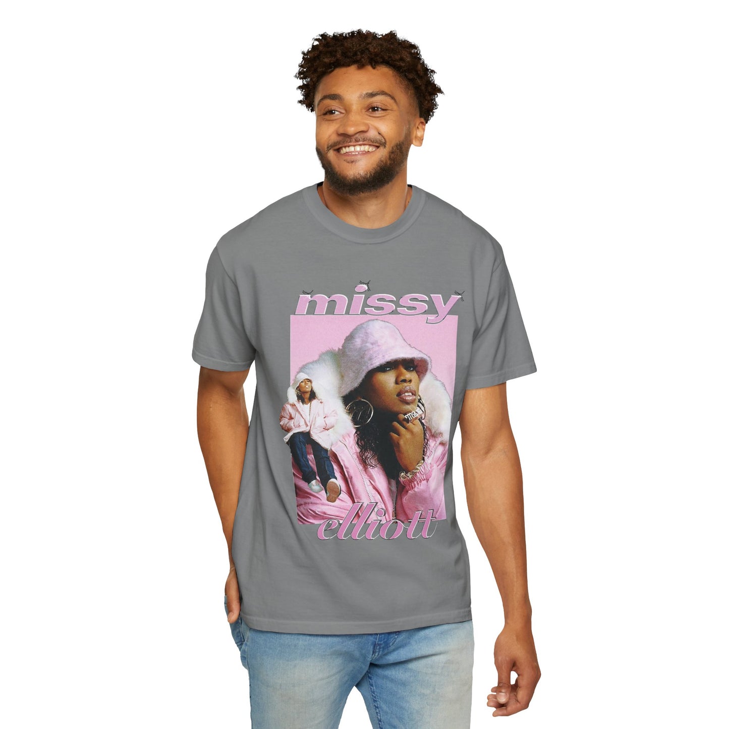 Missy Elliot Graphic T-shirt Portrait