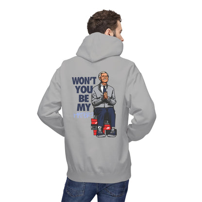 "Won't You Be My Neighbor" Mister Rogers Hoodie Tribute Graphic Hoodie