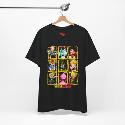 Dragon Ball Z Character Grid T-Shirt