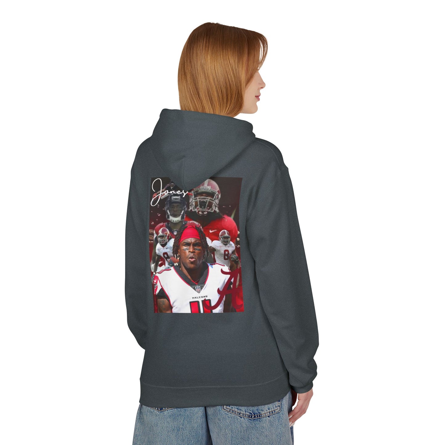 Julio Jones Custom Hoodie — 'Keywear' Signature Graphic Football Player Pullover