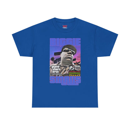 Biggie Tee — Retro Dragon Warrior Graphic T‑Shirt