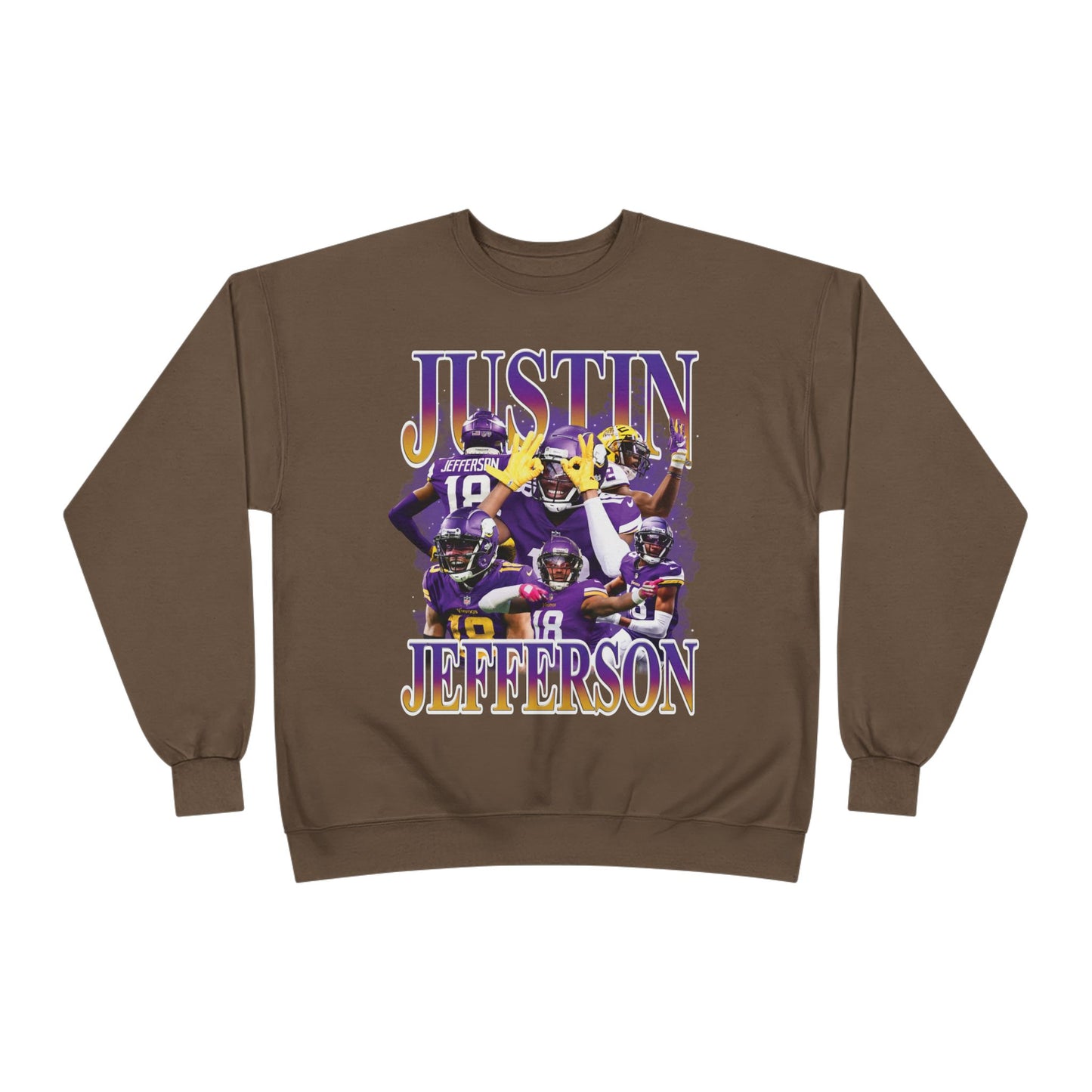 Justin Jefferson Design  Crewneck Sweatshirt