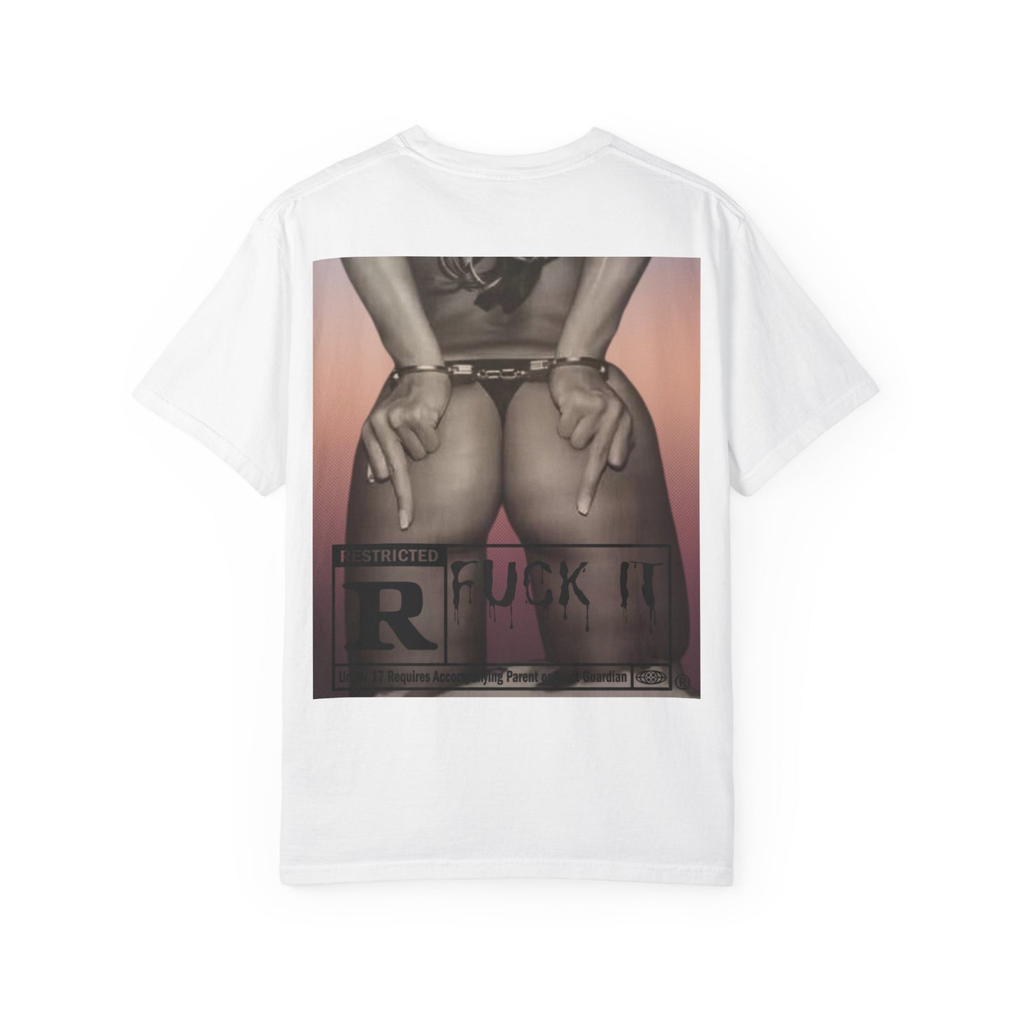 Keywear Customs Graphic T-Shirt — 'Fuck It' Back Print Provocative Streetwear