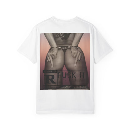 Keywear Customs Graphic T-Shirt — 'Fuck It' Back Print Provocative Streetwear
