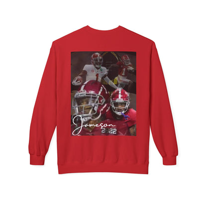 Jameson Alabama Crimson Tide Custom Fleece Sweatshirt - KeyWear Graphic Edition