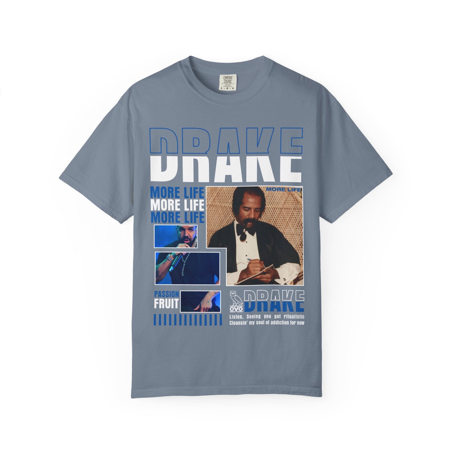 Vintage Drake 'More Life' Graphic T-Shirt