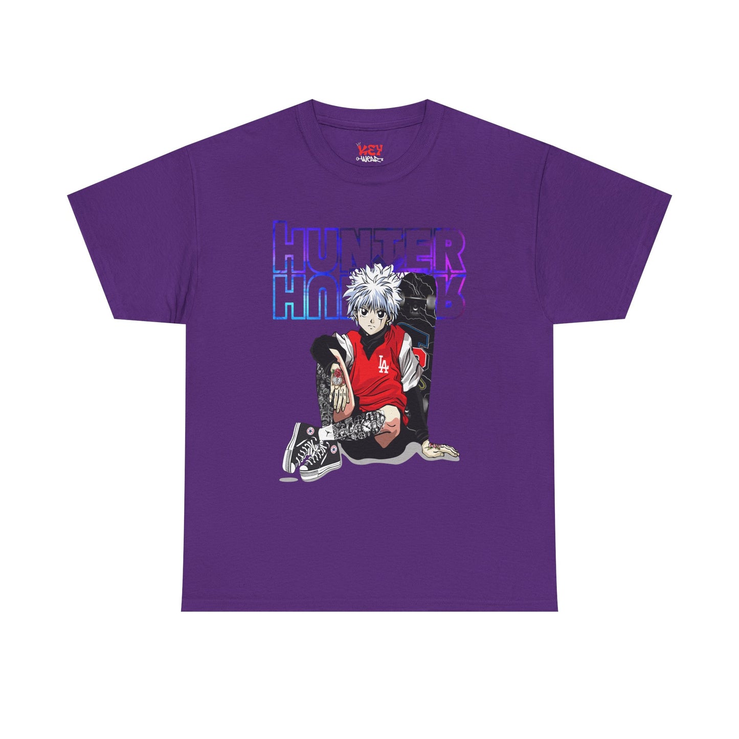 Hunter x Hunter Unisex Heavy Cotton Tee - Anime Graphic Tee