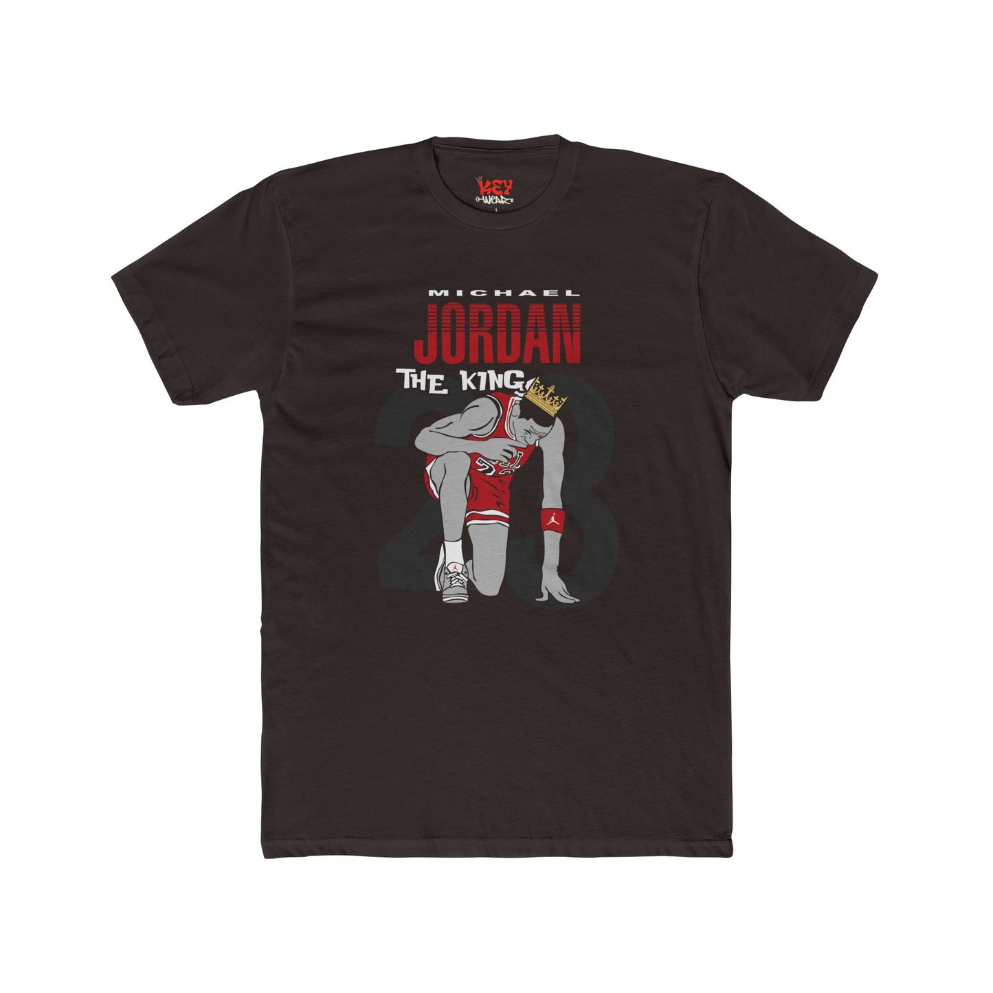 Jordan 23 Graphic Tee — "The King" Vintage Basketball T‑Shirt