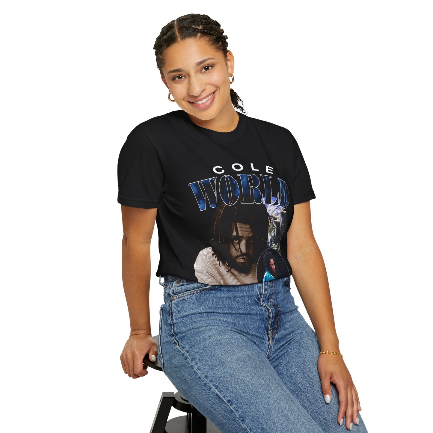 World Jermaine T-Shirt — Graphic Portrait Tee