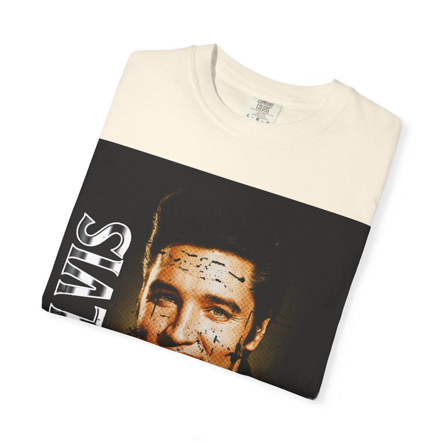 Elvis Vintage Rock Legend Portrait T-Shirt