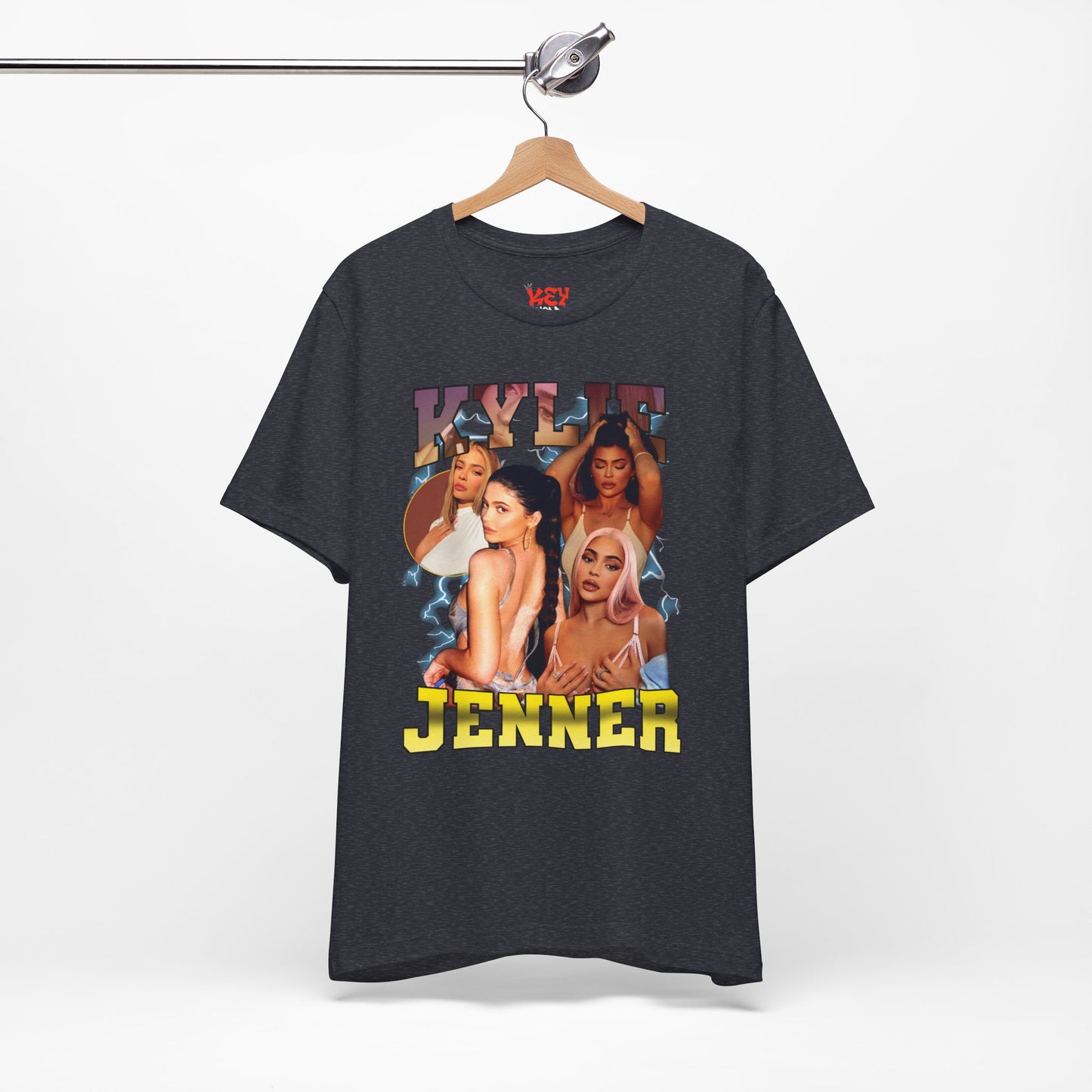 Bootleg Kylie Jenner Graphic Tee — Retro Collage