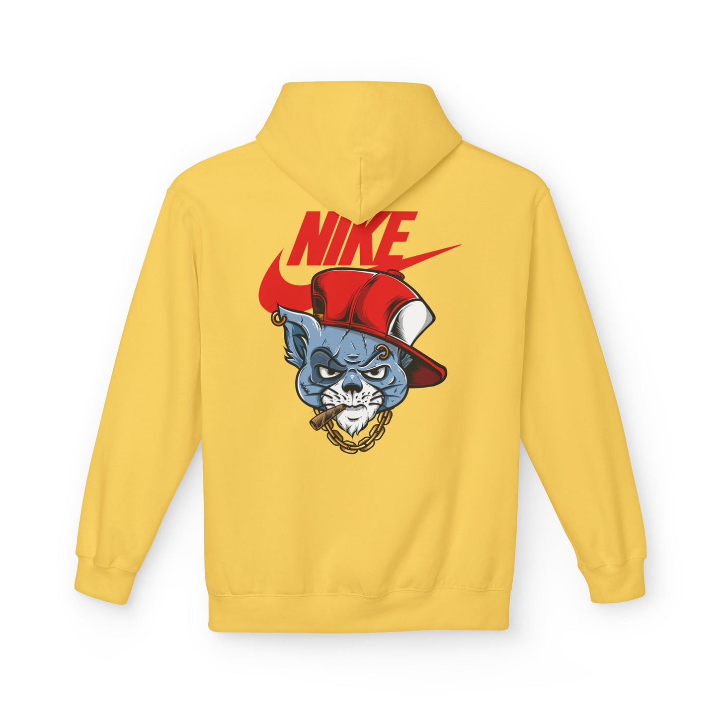 'Nike' Urban Cat Graphic Pullover