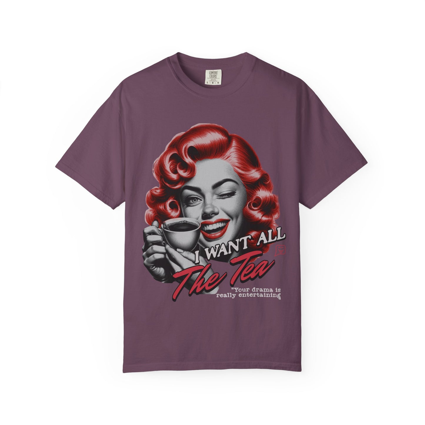 "I Want All The Tea" Retro T-shirt