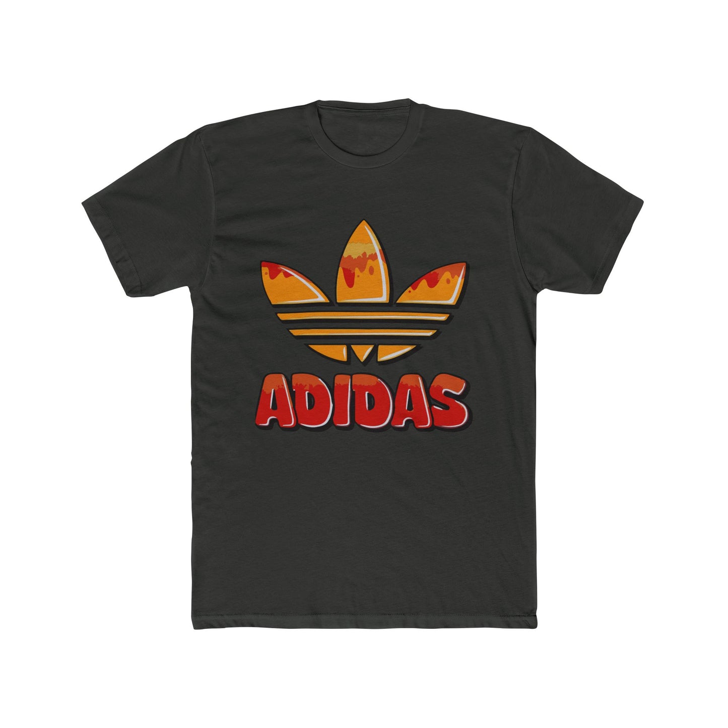 Vintage Flame Adidas Logo T-Shirt
