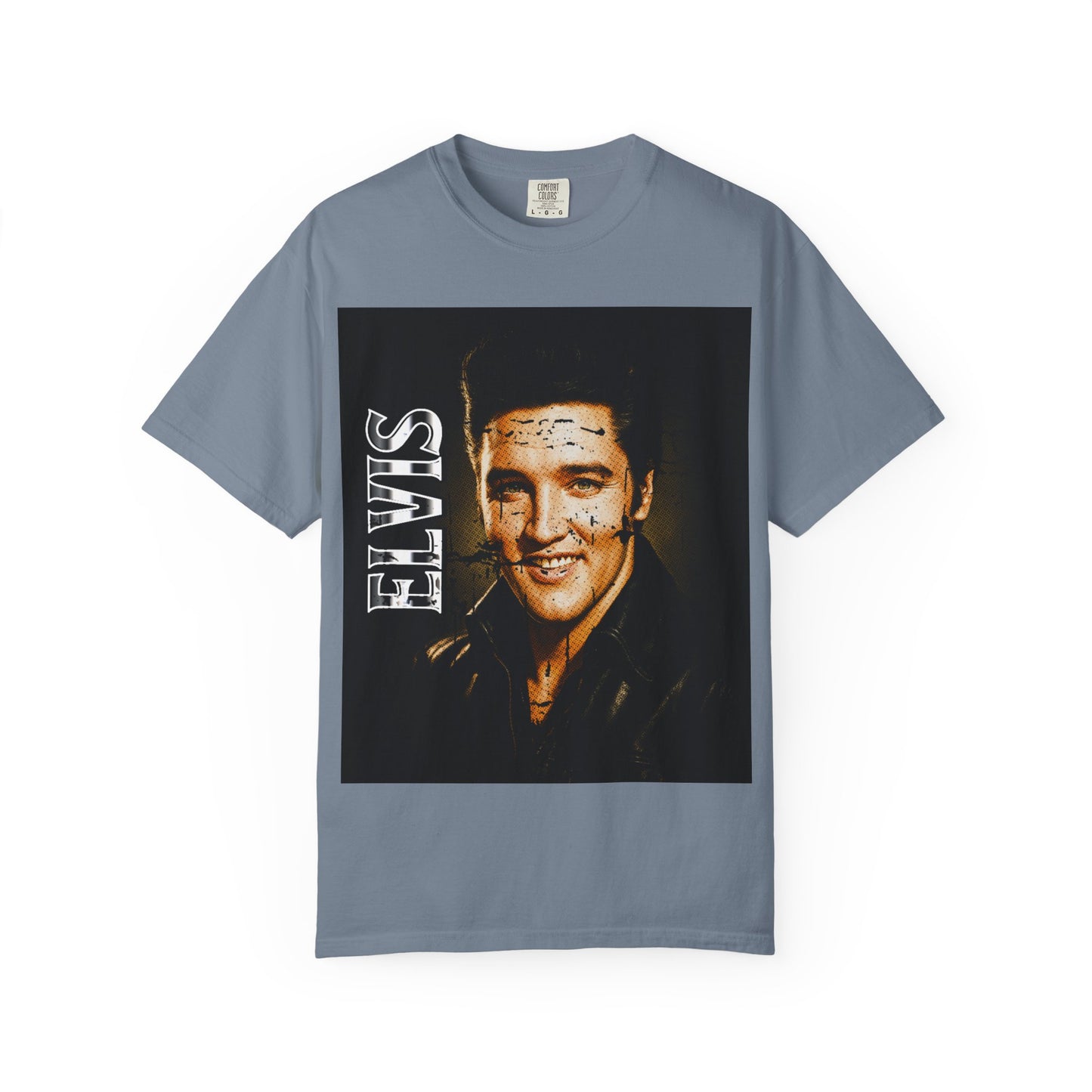 Elvis Vintage Rock Legend Portrait T-Shirt