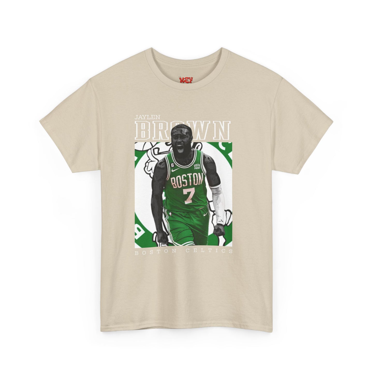 Jaylen Brown Boston Celtics Graphic Tee — NBA Player Basketball Fan Shirt