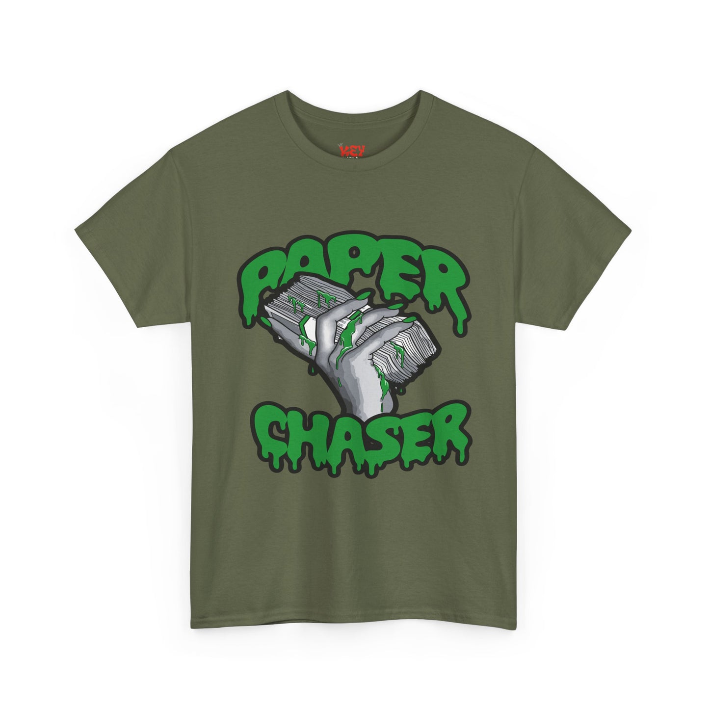 Paper Chaser T-Shirt —KeyWear Graphic Money Stack Streetwear Tee