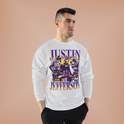 Justin Jefferson Design  Crewneck Sweatshirt