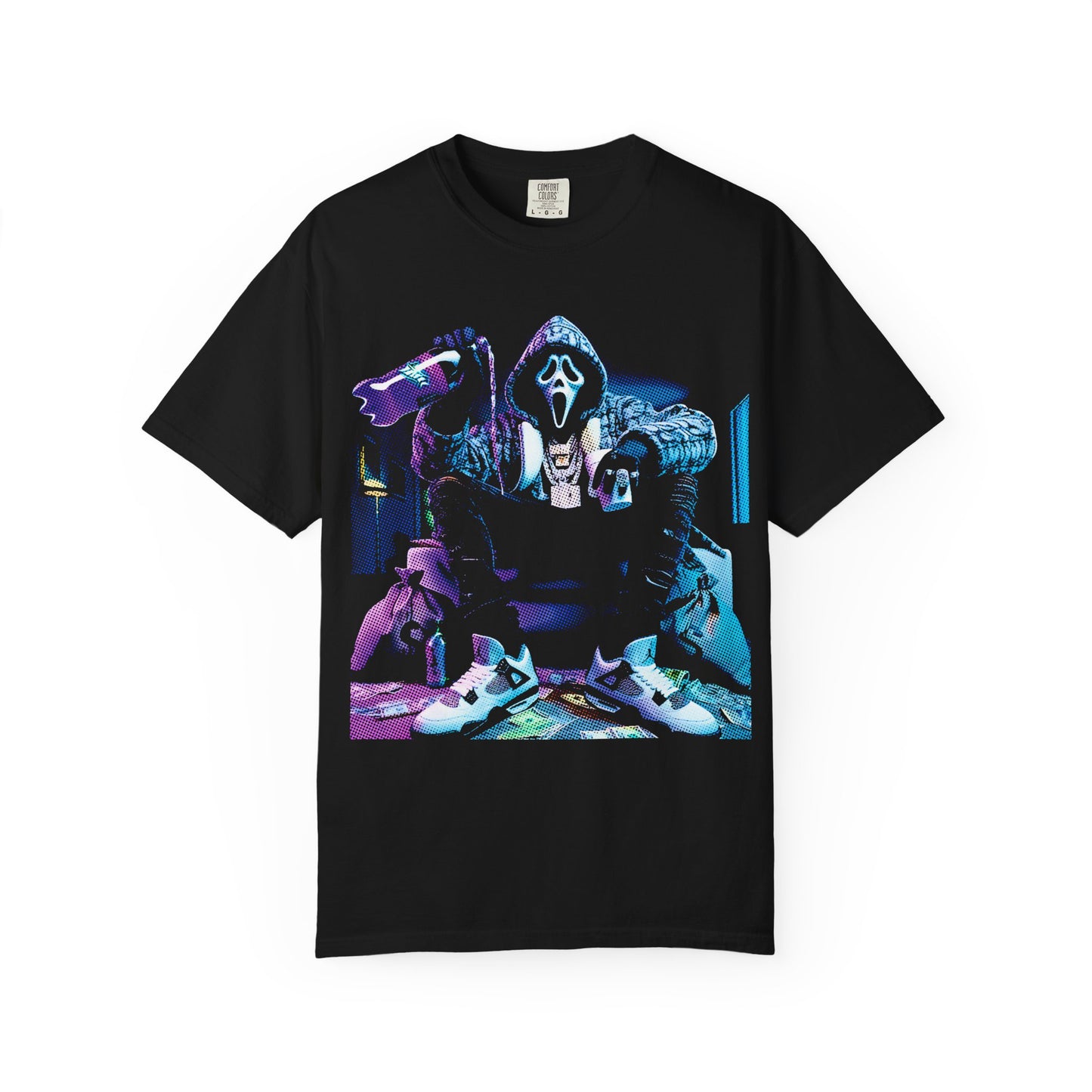 Hood Scream Scene T-Shirt
