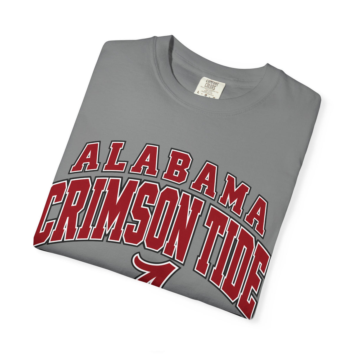 Alabama Crimson Tide Graphic T-Shirt — Vintage Collegiate Football Tee
