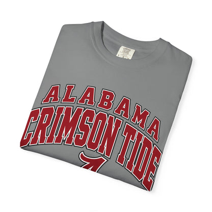 Alabama Crimson Tide Graphic T-Shirt — Vintage Collegiate Football Tee