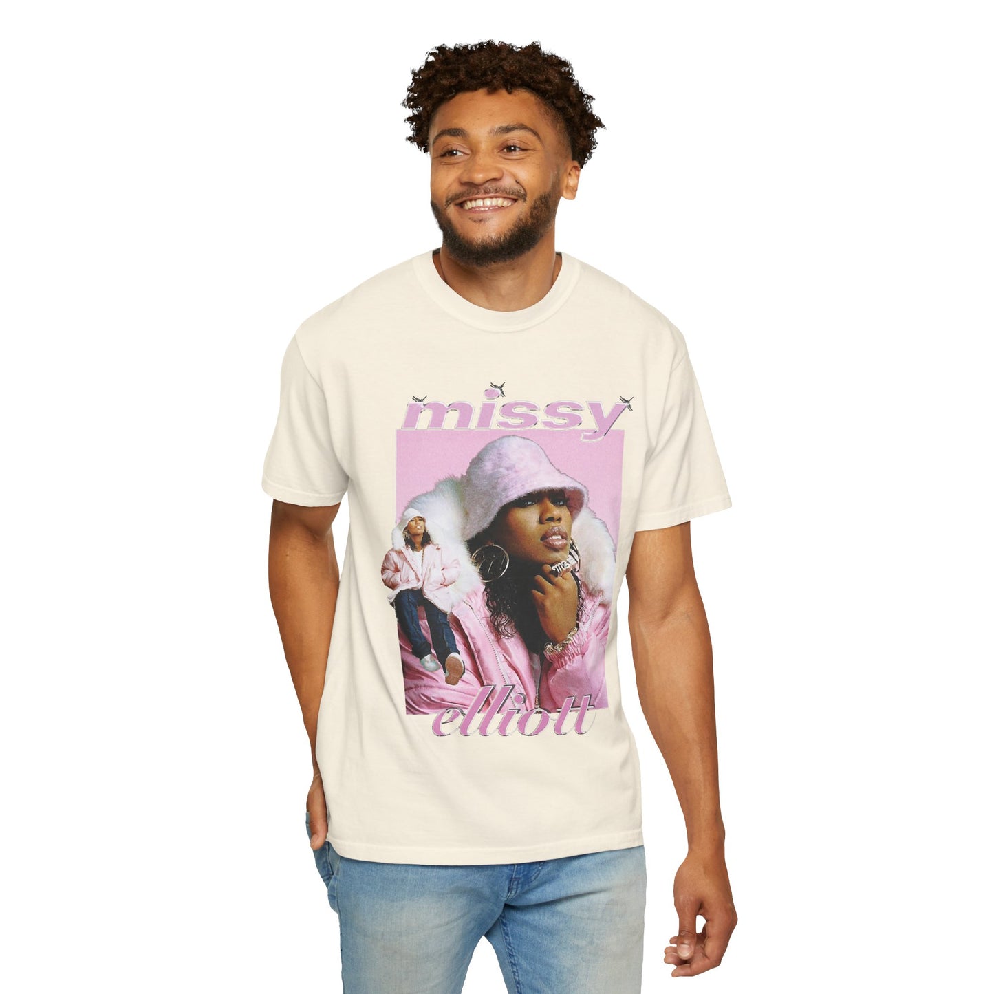 Missy Elliot Graphic T-shirt Portrait