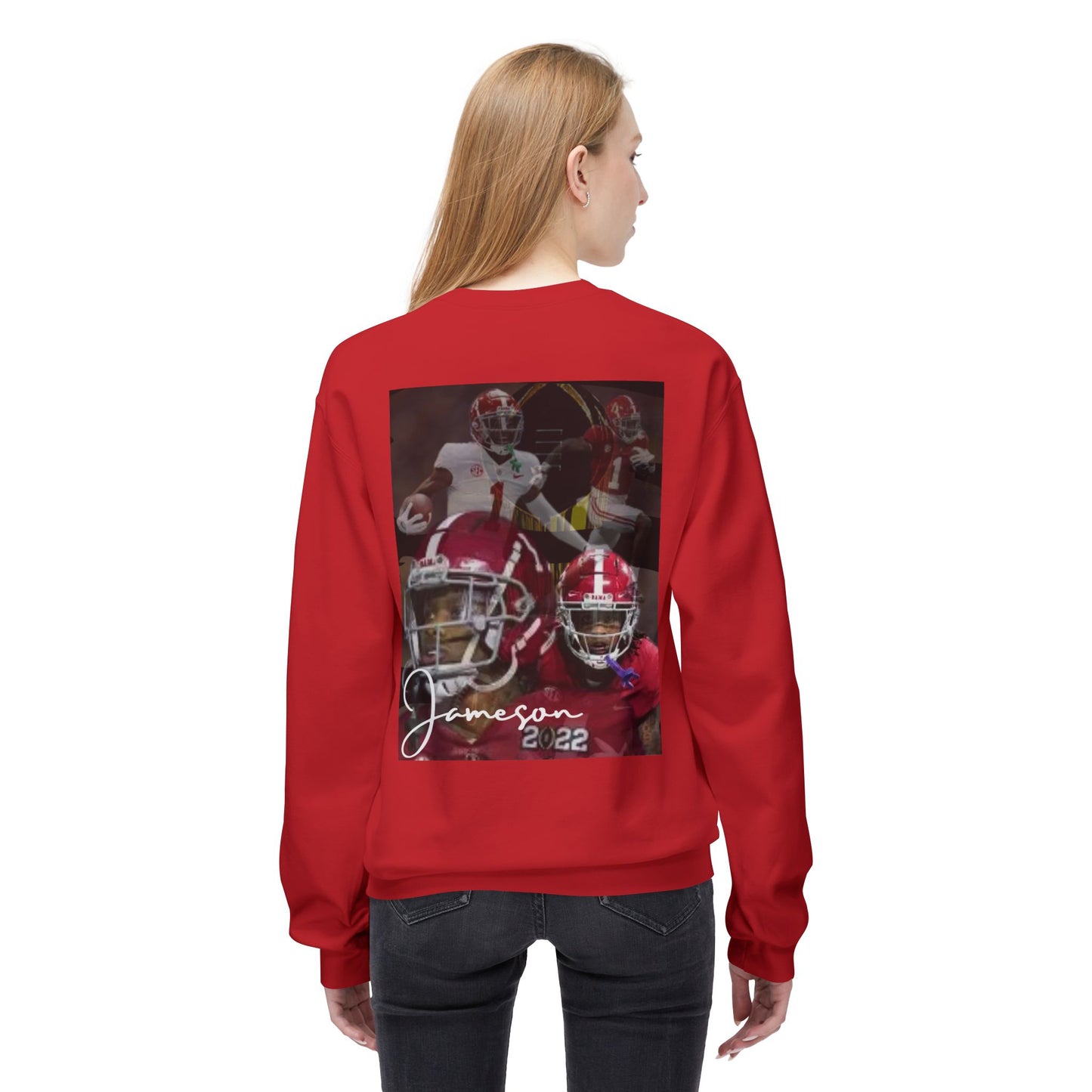 Jameson Alabama Crimson Tide Custom Fleece Sweatshirt - KeyWear Graphic Edition