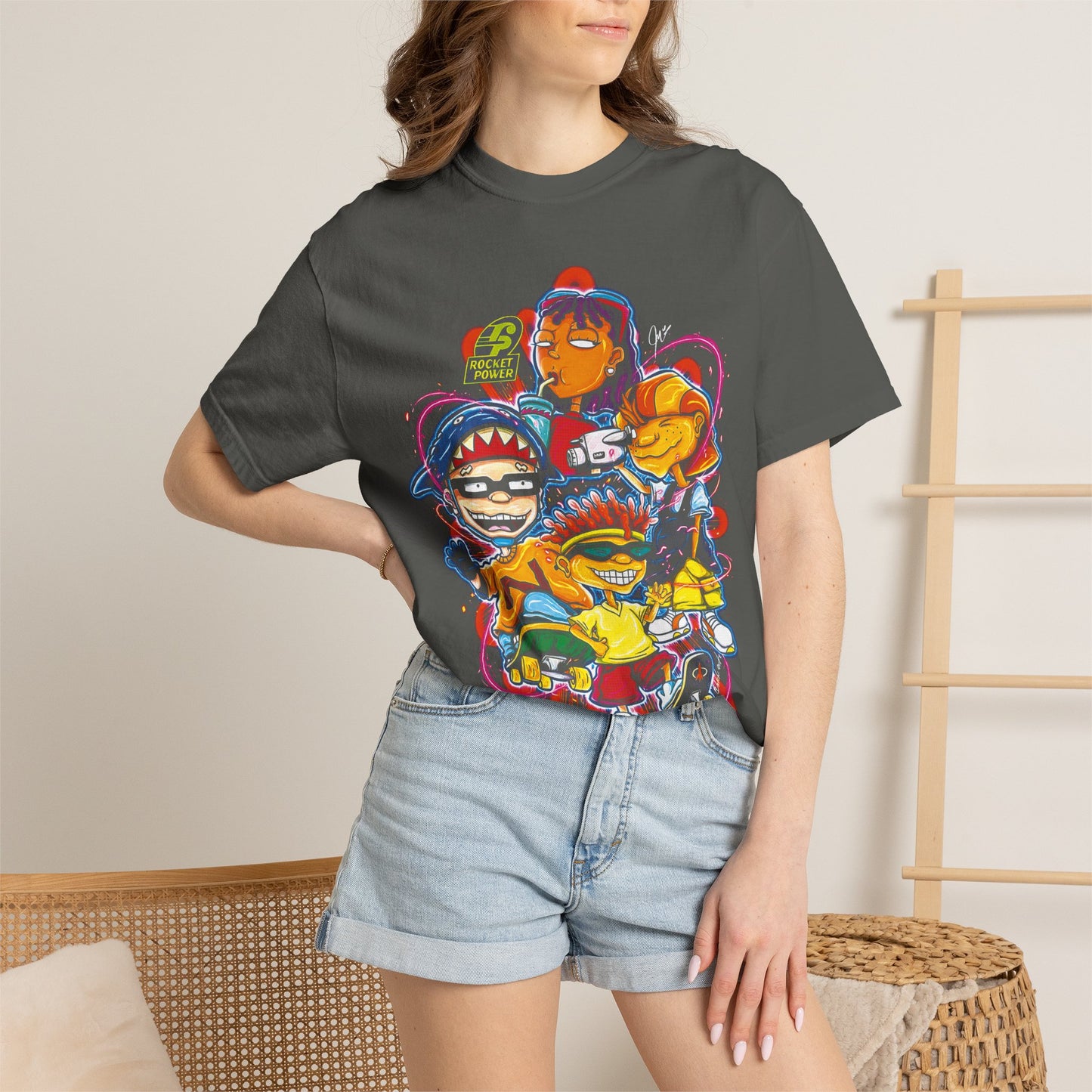 Rocket Power Retro Graphic T-shirt