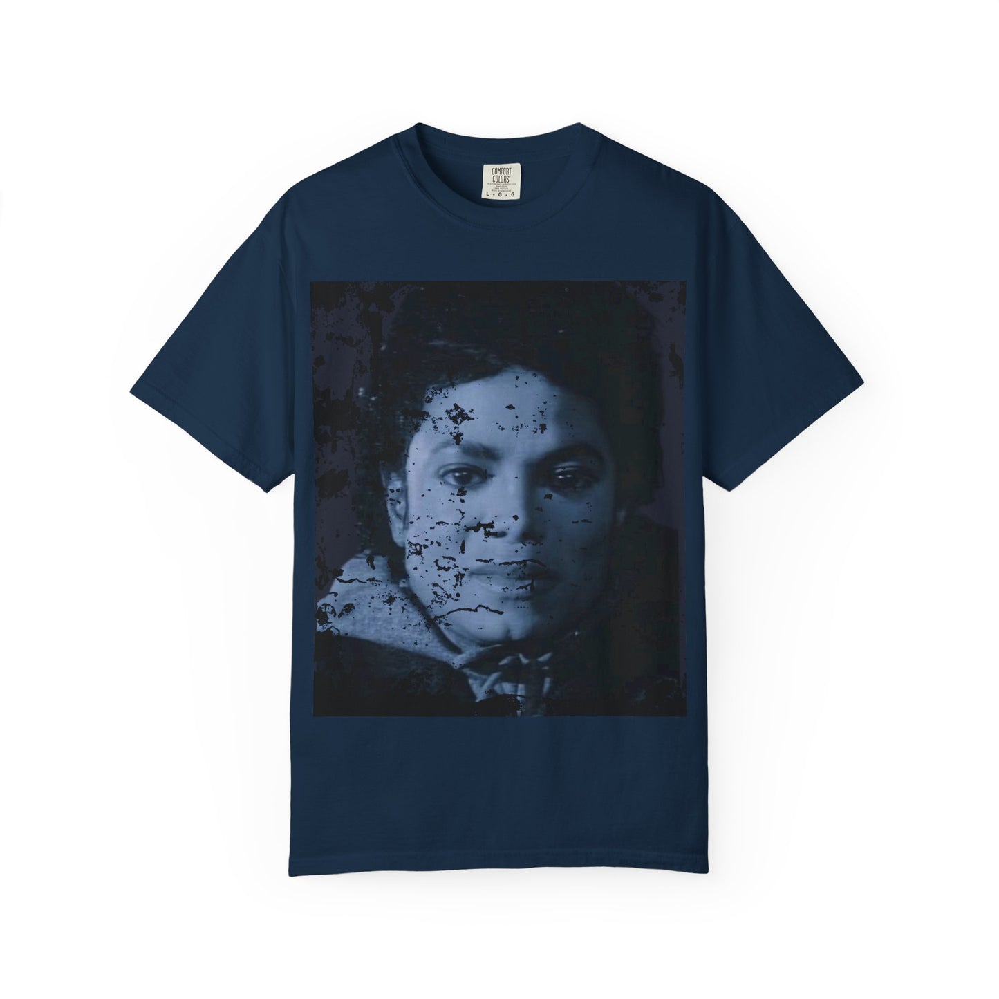 MJ Vintage Portrait T‑Shirt — Distressed