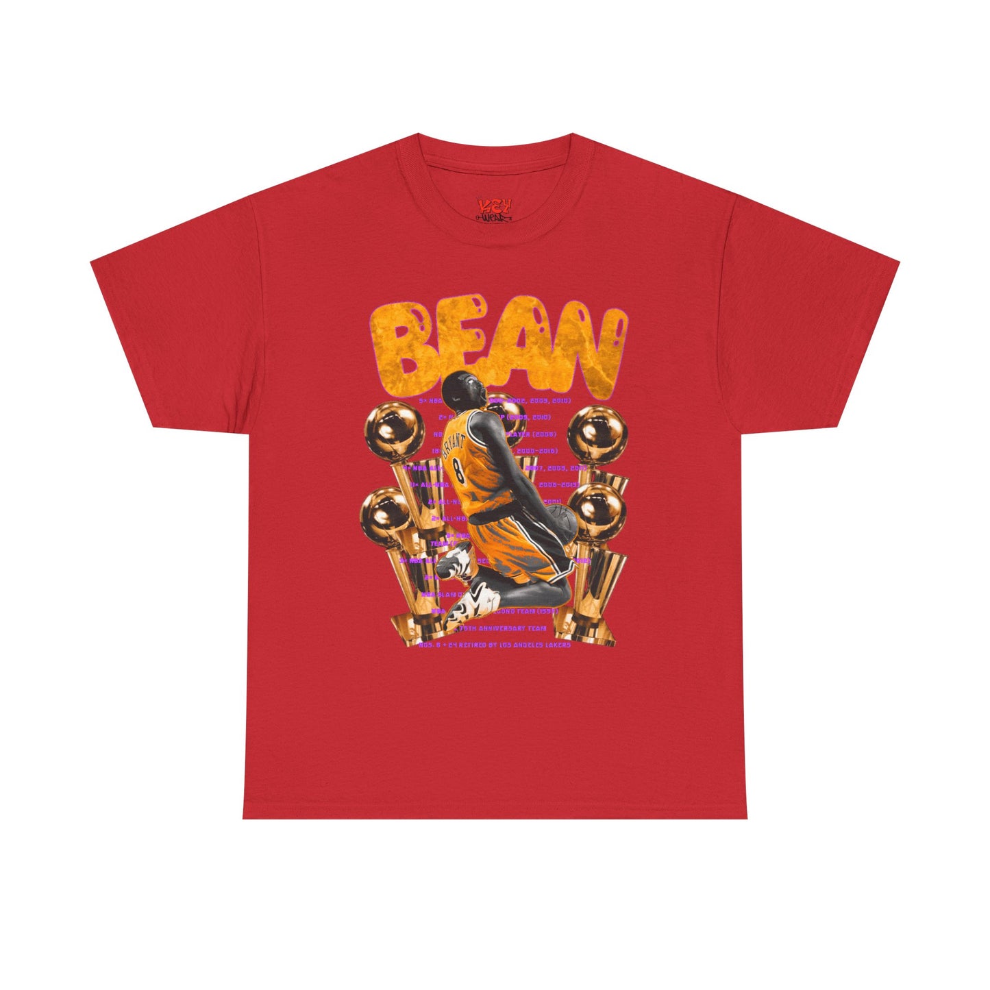 Kobe "Bean" Bryant Unisex Heavy Cotton Tee