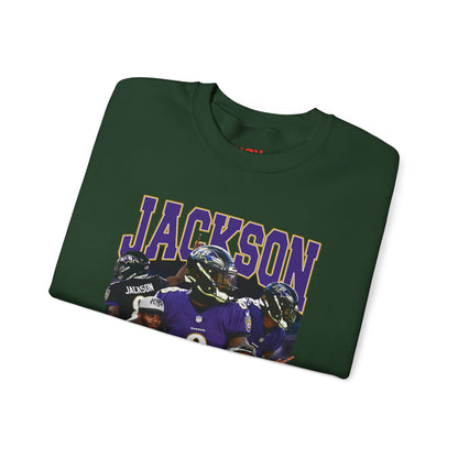 Lamar Jackson Graphic Crewneck Sweatshirt | Cozy Sports Apparel | Unisex Casual Wear | Perfect for Game Day, Gifts, Stylish & Comfy Sweatshirt