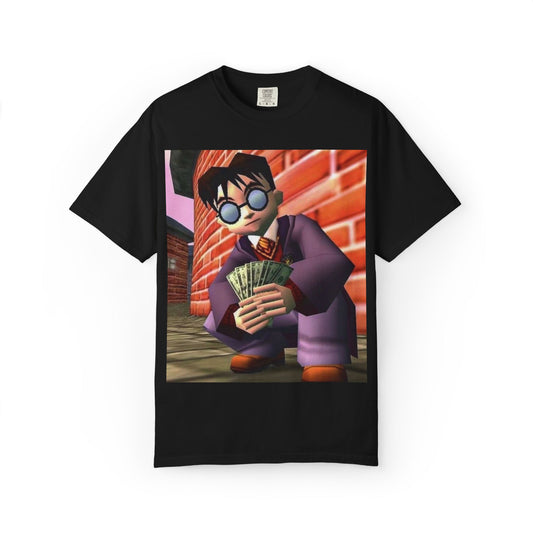 Harry Potter Retro Gamer Cash Graphic T-Shirt