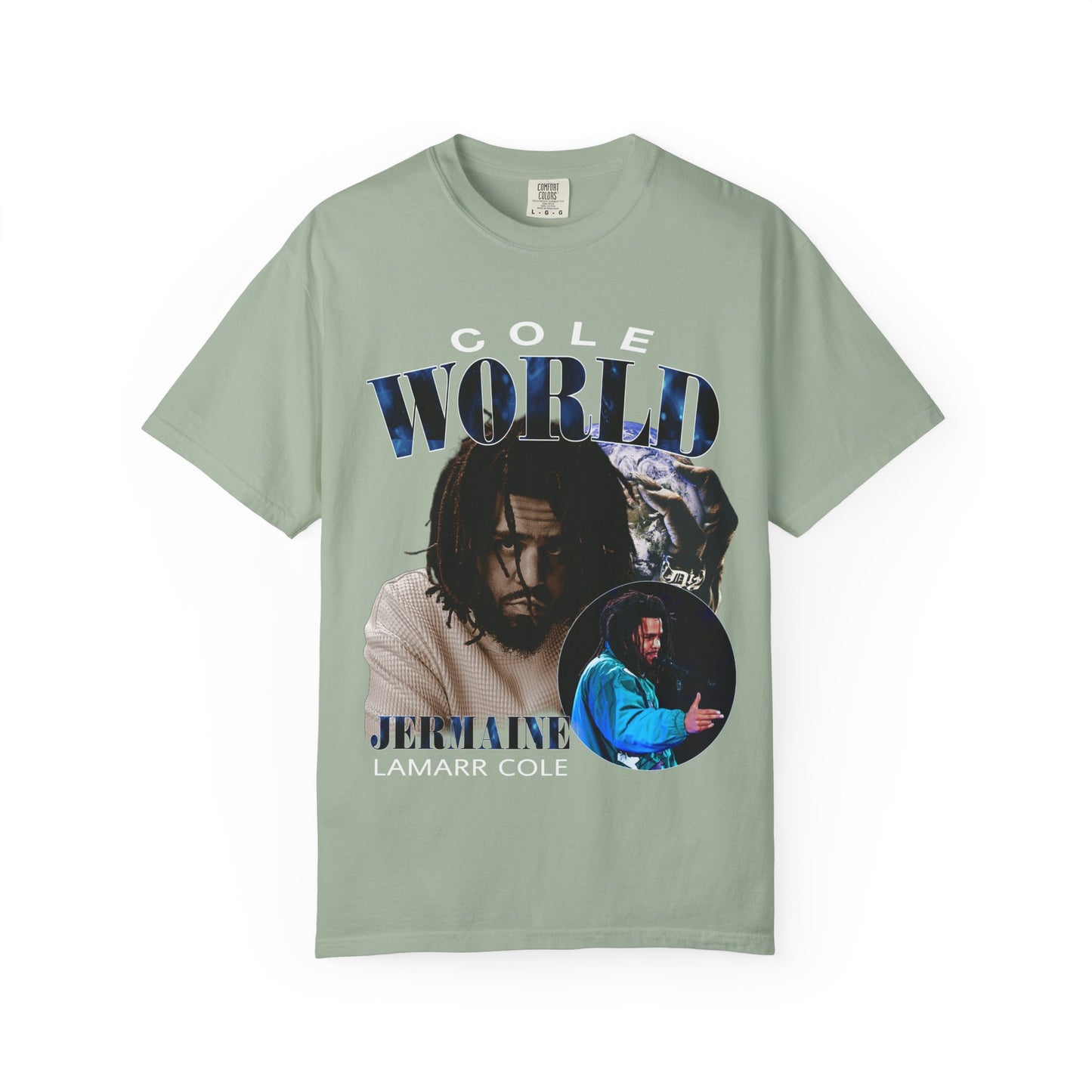 World Jermaine T-Shirt — Graphic Portrait Tee
