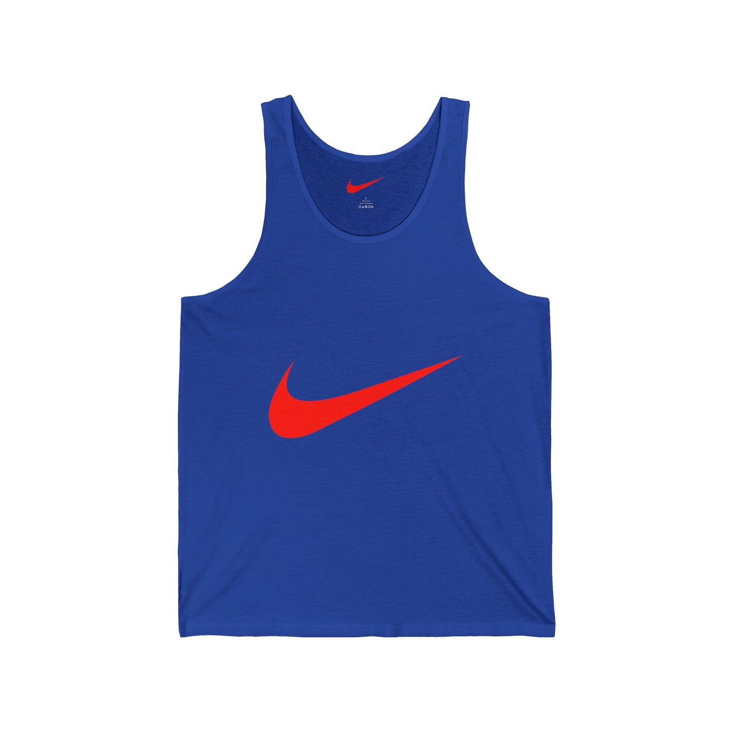 Red Swoosh Tank Top