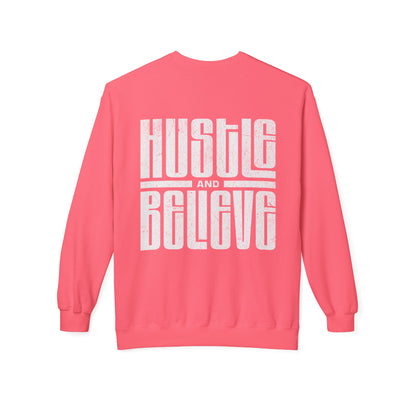 Hustle and Believe Crewneck Sweatshirt