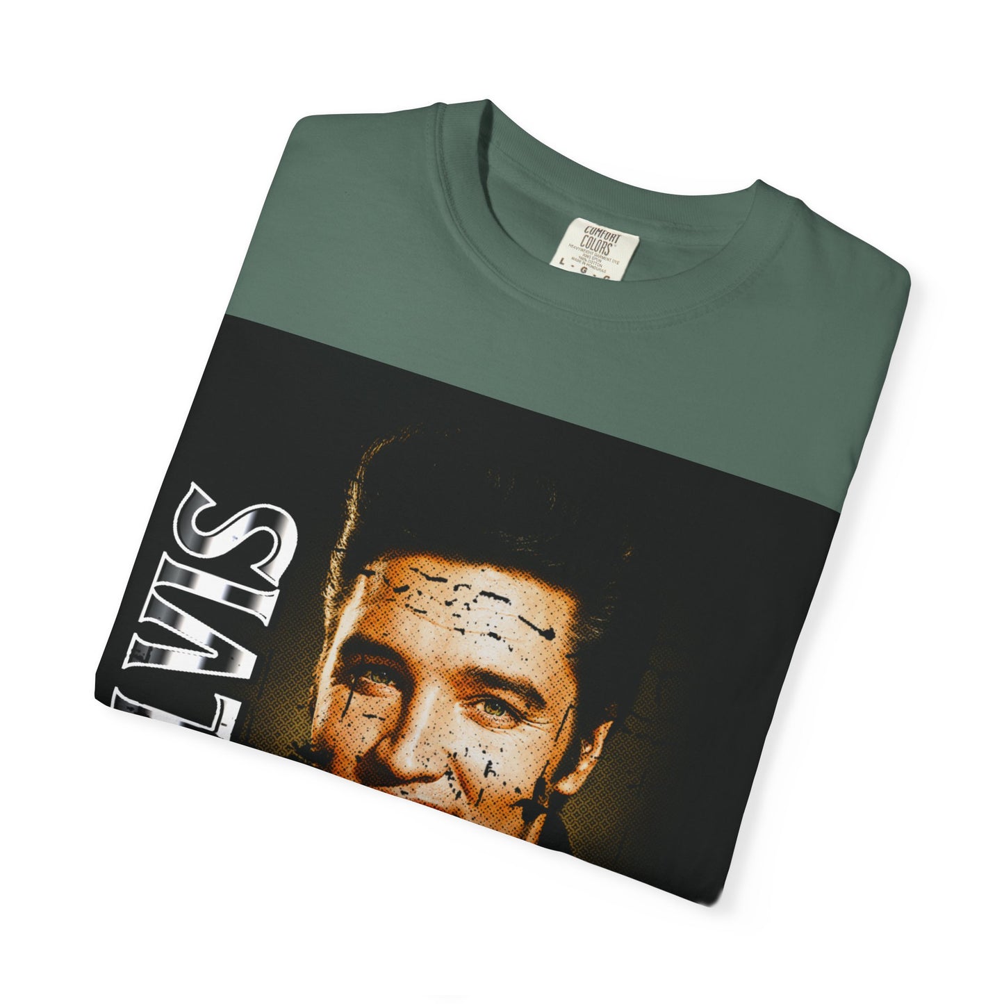 Elvis Vintage Rock Legend Portrait T-Shirt