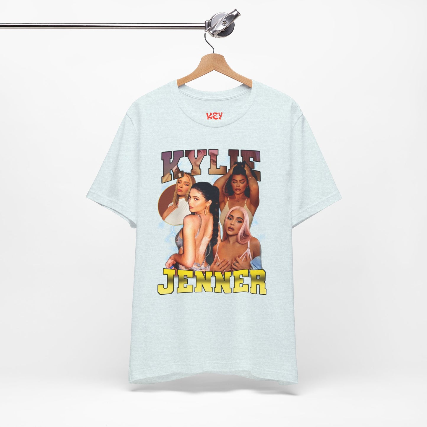 Bootleg Kylie Jenner Graphic Tee — Retro Collage