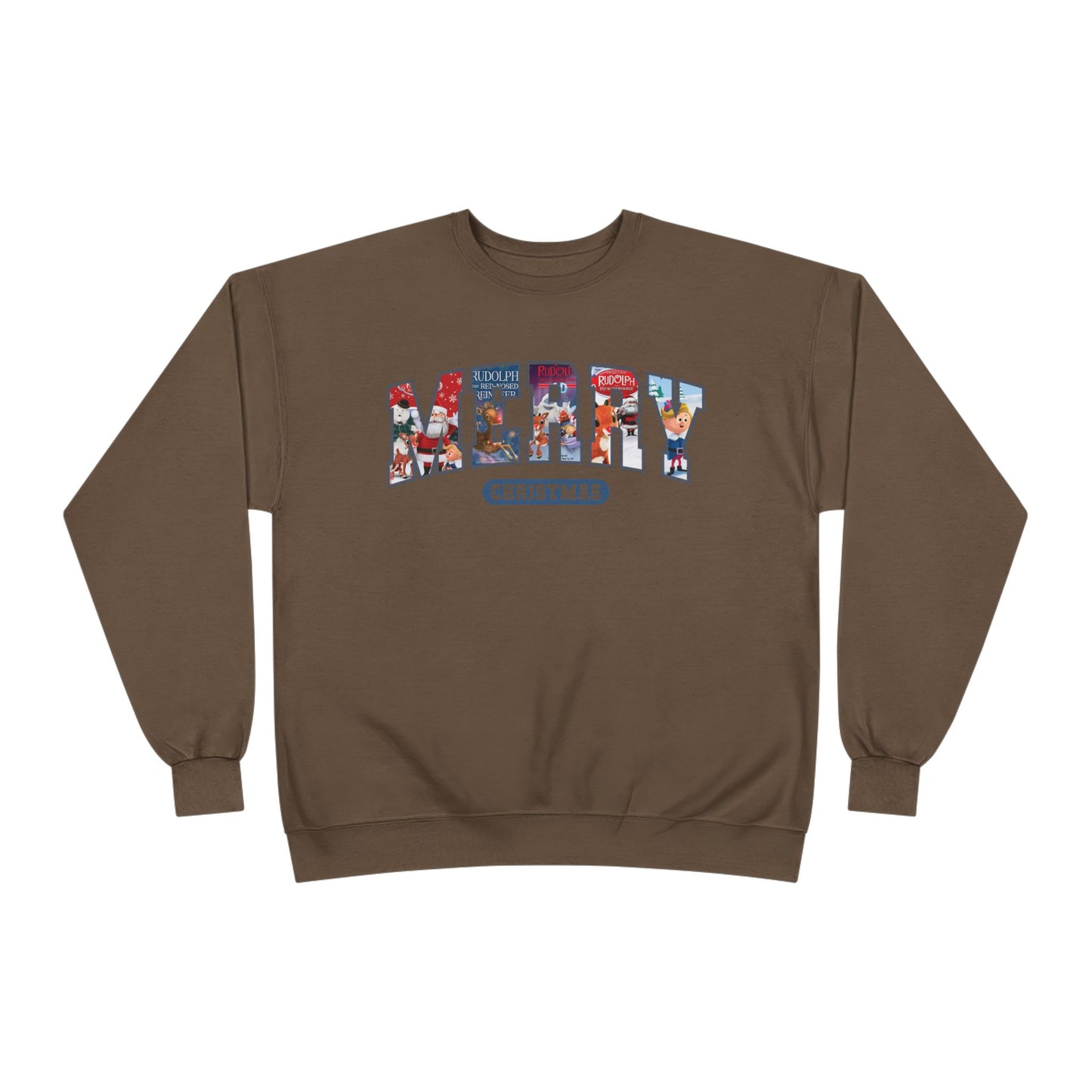 Merry Christmas Crewneck Sweatshirt — Festive Holiday Graphic Pullover