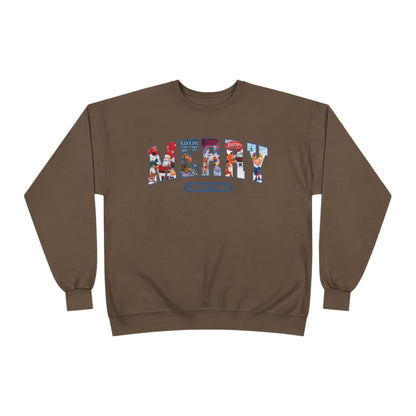 Merry Christmas Crewneck Sweatshirt — Festive Holiday Graphic Pullover