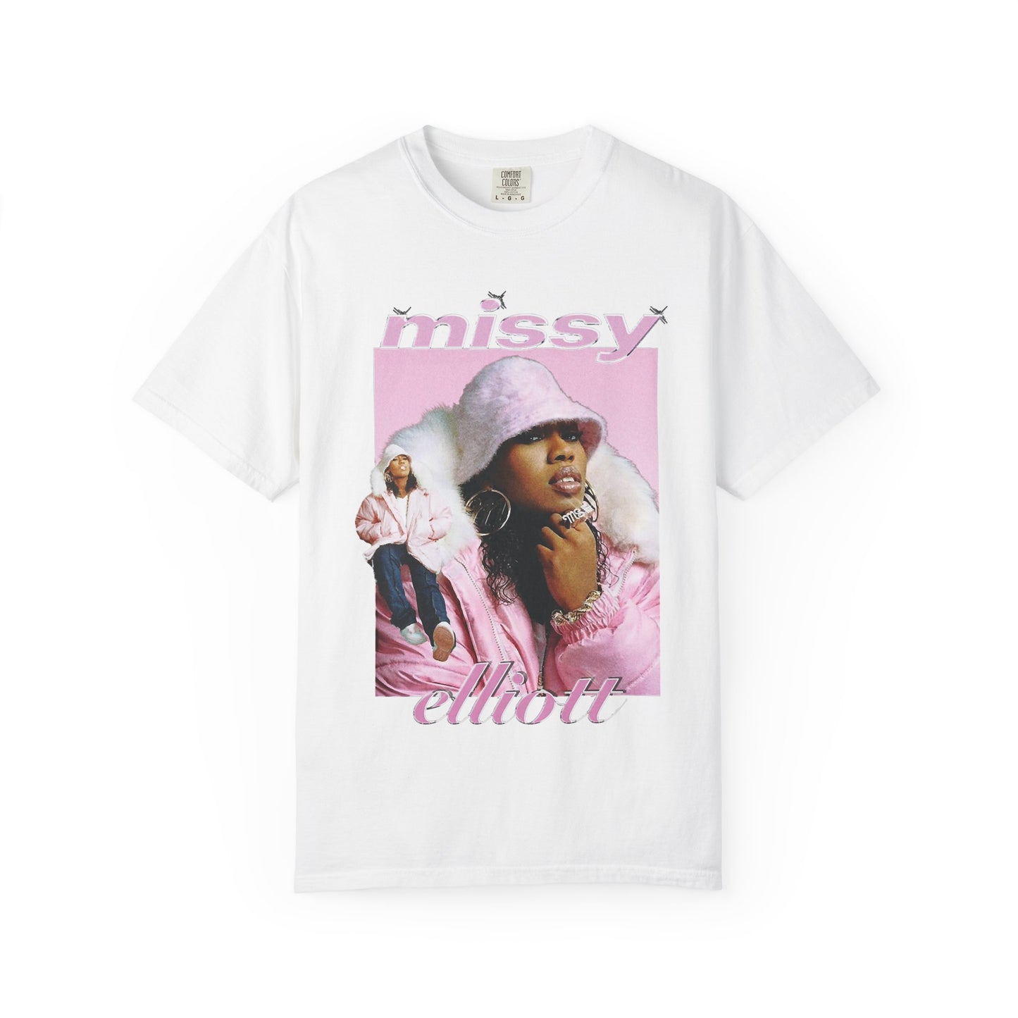 Missy Elliot Graphic T-shirt Portrait
