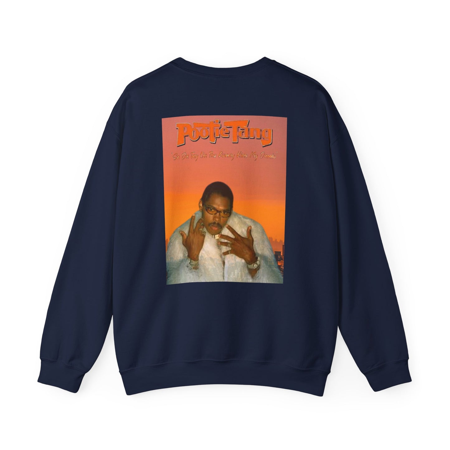Pootie Tang Keywear Graphic Sweatshirt — Vintage Portrait Back Print Crewneck