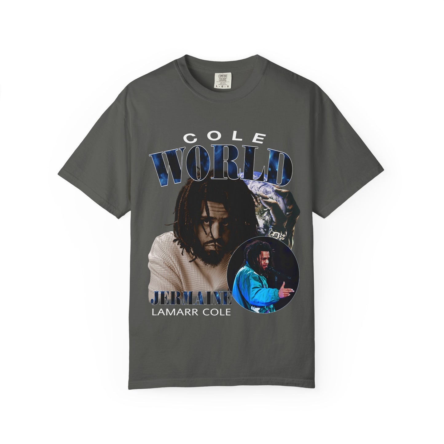 World Jermaine T-Shirt — Graphic Portrait Tee