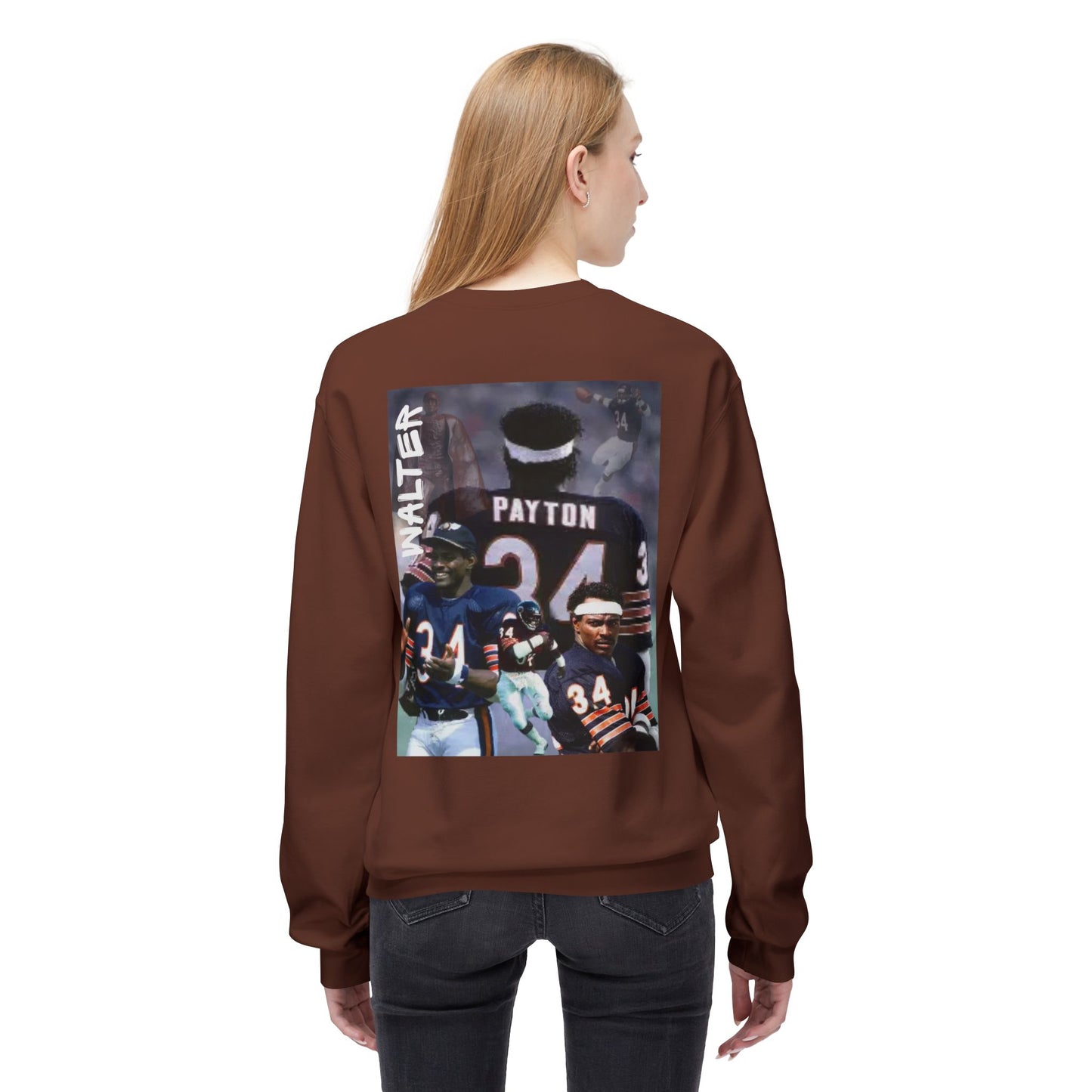 Walter Payton Tribute Crewneck Sweatshirt - Unisex Midweight Fleece