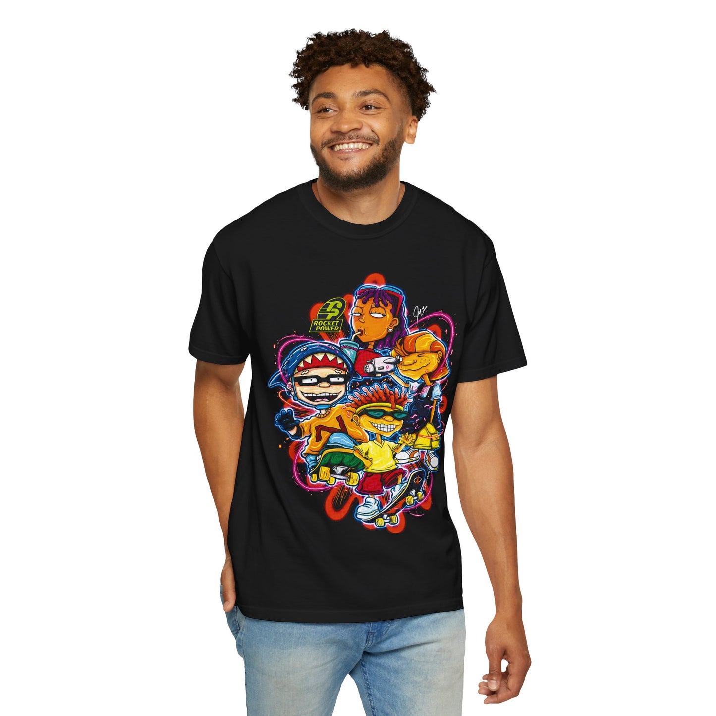 Rocket Power Retro Graphic T-shirt